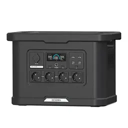 Портативна зарядна станція OUPES S024 Lite 2400W 2232Wh LiFePO4 (42-00333)