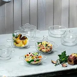 Ємність з ручками Luigi Bormioli Thermic Glass 270 мл (A11638G3902AA01) - мініатюра 2
