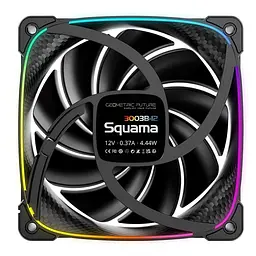 Вентилятор Geometric Future Squama 3003 120mm ARGB (GEO-S3003B-12S) Black - мініатюра 3