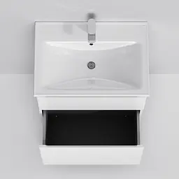 Тумба підлогова AM.PM X - Joy 65 см з умивальником (M85-FSX0652-WC0652WG38) - мініатюра 6