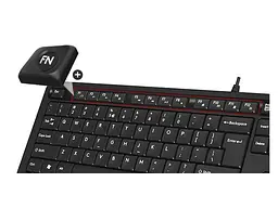 Клавіатура A4Tech Fstyler FK10 Black/Grey - мініатюра 4