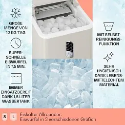 Льодогенератор Klarstein Albaron Bullet Ice (10040345) - мініатюра 6