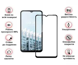 Скло захисне BeCover Tecno Pop 6 Pro (BE8) Black (708556) - мініатюра 3