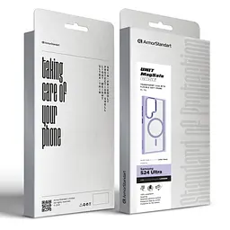 Чохол ArmorStandart Unit MagSafe для для Samsung S24 Ultra Lavender (ARM74868) - мініатюра 2