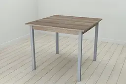 Стіл кухонний Ferrum-decor Дієго 75x90x90 Сірий ДСП Сонома Трюфель 16мм (FRD-106316)