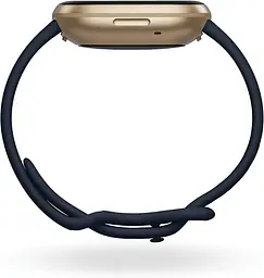 Смарт-годинник Fitbit Versa 3 Midnight/Soft Gold Aluminum - мініатюра 3