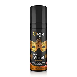 Рідкий вібратор, 15 мл (секс на пляжі) Orgie - DUAL VIBE! - мініатюра 4