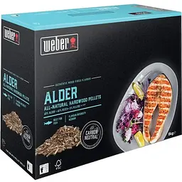 Деревні пелети Weber Alder 8 кг (18290)
