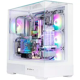 Корпус Zalman P40 Prism Plus White [149300] - мініатюра 2