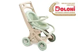 Коляска для ляльок 0122/01eco сидяча Eco Green DOLONI
