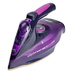 Праска SOKANY AJ-2085 бездротова з керамічною підошвою Sokany HP-UR-2 - мініатюра 5