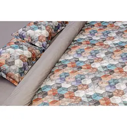 Комплект постільної білизни Home Line півтораспальний сатин-твіл Вітраж (198993) - мініатюра 2