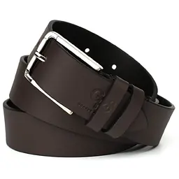 Ремінь шкіряний Grande Pelle коричневий  120х3.5х0.5 см acs0032040 - мініатюра 3