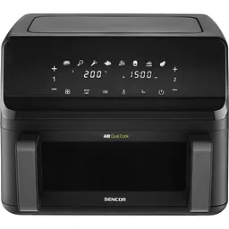 Мультипіч Sencor Dual Vita Fryer чорний 9 л 2700 Вт (SFR9650BK) - мініатюра 3