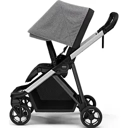 Детская коляска Thule Shine Aluminum/Gray Melange [11400200] [107660] - мініатюра 2