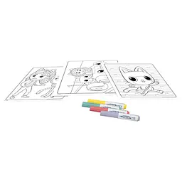 Розмальовка Crayola Color Wonder Gabby's Dollhouse 18 сторінок та 4 фломастери - мініатюра 3
