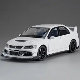 Колекційна металева модель автомобіля АвтоЕксперт Mitsubishi Lancer Evolution IX з інерцією, світлом та звуком 1:32 - мініатюра 3