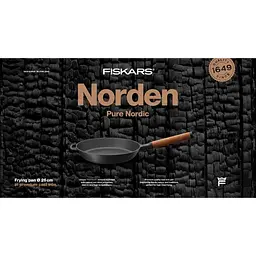 Сковорода Fiskars Norden чавунна 26 см (1026569) - мініатюра 9