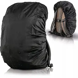 Чохол-дощовик для рюкзака Nela-Style Raincover до 30L чорний