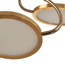 Світильник стельовий Brille підвісний лофт для спальні світлодіодний BL-898S/5 NW 54W G - мініатюра 3