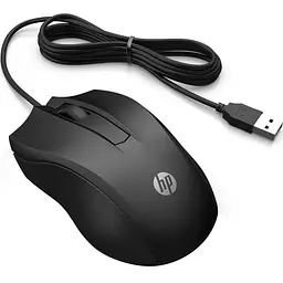 Миша HP 100 USB Black (6VY96AA) - мініатюра 4