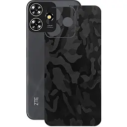 Захисна плівка StatusSKIN для ZTE Blade A73 Корпус Вініл Камуфляж чорний