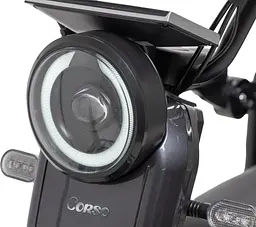Електроскутер Триколісний Corso "SiG-8 PRO" (1200W, 72V,28Ah) Сірий - мініатюра 9