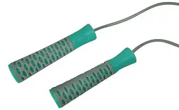 Скакалка PowerPlay 4206 Jump Rope PRO+ Сіро-м'ятна 2,75 м (PP_4206_Grey) - мініатюра 4