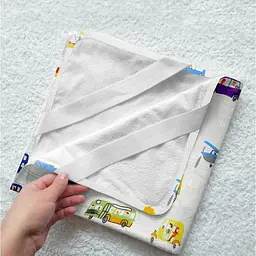 Наматрацник непромокаючий Cosas CarsColor 70х120 см білий (WaterSheet_CarsColor_120) - мініатюра 3