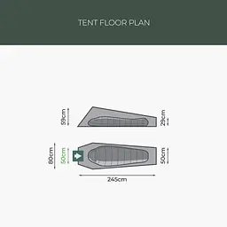 Намет одномісний Highlander Falcon Bivi Tent Pine Green (TEN165-PG) - мініатюра 7