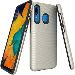 Чохол-накладка Toto Triangle TPU+PC Case Samsung Galaxy A20/A30 Gold - мініатюра 2