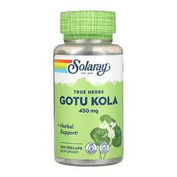 Готу Кола Gotu Kola Aerial 450 мг 100 вегетаріанських капсул