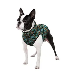 Курточка для собак WAUDOG Clothes, малюнок "Луска", XS22, В 33-36 см, С 19-22 см - мініатюра 3