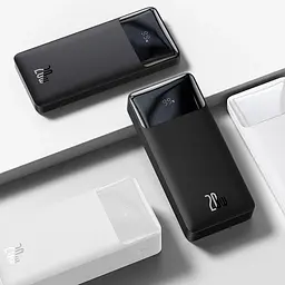 Портативний акумулятор - павер-банк Baseus Bipow Digital Display OS 20000 mAh 20 W (PPBD050501) - мініатюра 5