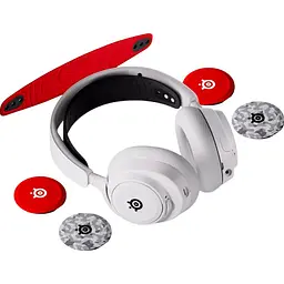Ігрові навушники SteelSeries Arctis Nova 7P White Booster Pack (61562) [136897] - мініатюра 5