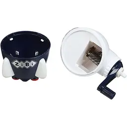 Чинка для олівців ZiBi Rocket Kids Line механічна біла (ZB.5505) - мініатюра 3