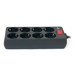 Мережевий фільтр живлення REAL-EL REAL-EL RS-8 PROTECT, 3m, black (EL122300022) - миниатюра 5