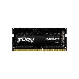 Модуль пам'яті для ноутбука SoDIMM DDR4 16GB (2x8GB) 3200 MHz Fury Impact Kingston Fury (ex.HyperX) (KF432S20IBK2/16) - мініатюра 2