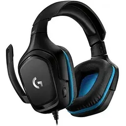 Навушники накладні Logitech G432 з мікрофоном (981-000770) - мініатюра 2
