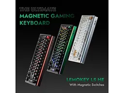 Клавіатура Lemokey L5 Magnetic Down Master (L5W-P1) - мініатюра 5