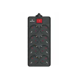 Мережевий фільтр живлення REAL-EL RS-8 Protect 5m, black (EL122300024) - миниатюра 6