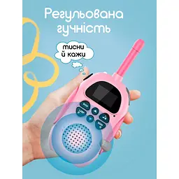 Рація Kids Walkie Talkie X23 Blue+Pink [136243] - мініатюра 10