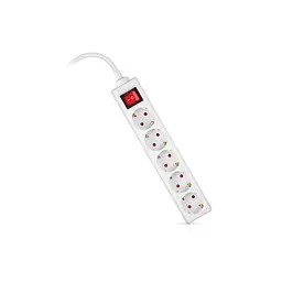 Мережевий фільтр живлення REAL-EL RS-Protect M 5m, white (EL122300029) - мініатюра 4