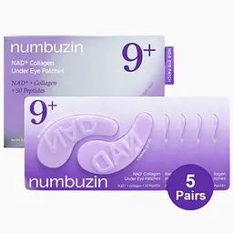 Патчі під очі з колагеном і пептидами Numbuzin No.9 NAD+ Collagen Under Eye Patches 5 шт.