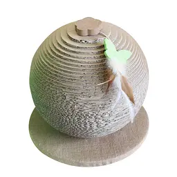 Дряпка сфери на підставці Croci Papercat sphere 30 x 30 x 33 см гофрокартон