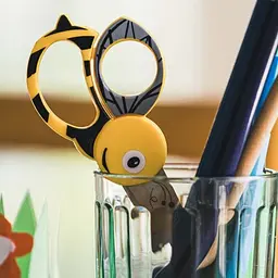 Дитячі ножиці Fiskars "Тварини" Бджілка (1003747) - мініатюра 2
