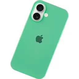 Чохол Silicone Case для Apple iPhone 16 Spearmint AA [115075] - мініатюра 3