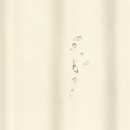 Шторка для душу та ванної Cosas з кільцями 180х180 cream, молочний (ShowerCurtains_02Cream_DUK_180x180_Hook) - мініатюра 4