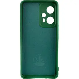 Чохол Lakshmi Case Lakshmi Full Camera Silicone Cover для Poco F5 / Redmi Note 12 Turbo Dark Green [92217] - мініатюра 2