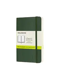 Записник Moleskine Classic кишеньковий, Нелінований Миртовий Зелений М’який (QP613K15)